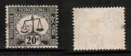 HONG KONG   Scott # J 11 USED (CONDITION AS PER SCAN) (Stamp Scan # 924-5) - Postage Due