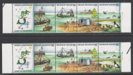 Belgique COB 2273 à 2276 ** (MNH) - Planches 1 Et 2 (1) - 1981-1990