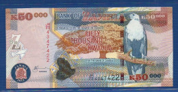 ZAMBIA - P.48h – 50000 Kwacha 2012 UNC, S/n JK/03 4347422 - Zambie