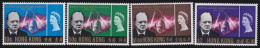 Hong Kong   .  SG  .   218/221  (2 Scans)      .    *   .      Mint-hinged - Unused Stamps