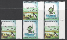 Belgique COB 2276 ** (MNH) - Planche 1 - Vignette En Haut Et En Bas - 1981-1990