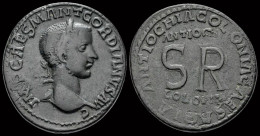 Pisidia Antiochia Gordian III AE Medallion Large S R - Provinces Et Ateliers
