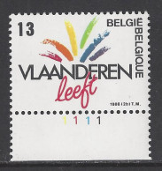 Belgique COB 2278 ** (MNH) - Planche 1 Ex 1 - 1981-1990