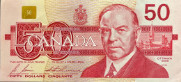 Canada 50 Dollars, P-98b (1988) - Very Fine Plus - Kanada