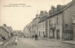 19 - CORRÈZE - EYGURANDE-MERLINES - Gare Et Avenue - La Corrèze Illustrée - Belle Animation - 19117 - Eygurande