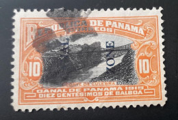 1915, Panama Canal, Yv 37, 10c, Used - Kanaalzone