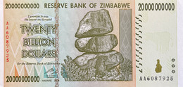 Zimbabwe 20.000.000.000 Dollars, P-86 (2008) -  UNC - Zimbabwe