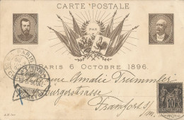 FRANCO RUSSIAN ALLIANCE - PARIS 6 OCTOBRE 1896 - ED BELLAVOINE - 1896 - Events