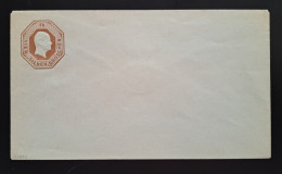 Preußen Umschlag U 4A Type II Neudruck - Postwaardestukken