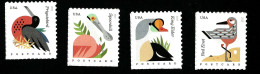 2015 Küstenvögel Michel US 5174BA - 5177BA Stamp Number US 4991 - 4994 Yvert Et Tellier US 4815 - 4818 Xx MNH - Neufs