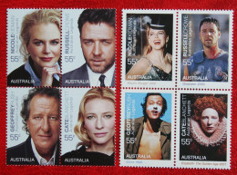 Australian Movie Stars 2009 Mi 3131-3138 Yv - POSTFRIS MNH ** Australia Australien Australie - Mint Stamps