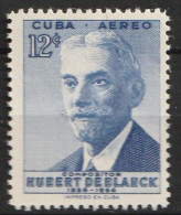 Cuba 1956, Postfris MNH, 100th Birthday Of Hubert De Blanck. - Nuovi