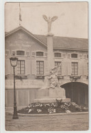 CARTE PHOTO ECRITE EN 1922 : MONUMENT AUX MORTS DE THAON - FOYER DES MUTILES ET ANCIENS COMBATTANTS -z 2 SCANS Z- - Thaon Les Vosges