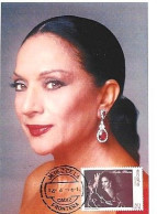 Spain & Maximum Card, Cantante Y Bailaora, Lola Flores, Jerez De La Frontera 1996 (79799) - Tarjetas Máxima