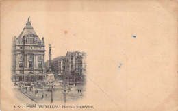 BELGIQUE - Bruxelles - Place De Brouckère - Carte Postale Ancienne - Other & Unclassified