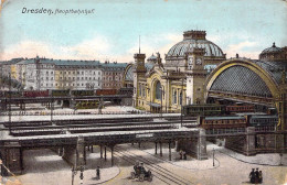 ALLEMAGNE - DRESDEN - Hauptbahnhof - Carte Postale Ancienne - Sonstige & Ohne Zuordnung