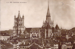 SUISSE - Cathedrale De Lausanne - Carte Postale Ancienne - Lausanne