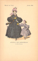 ILLUSTRATEURS NON SIGNES - Journal Des Demoiselles - Mode De Paris - Année 1830 - Carte Postale Ancienne - Non Classés