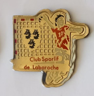 YY210 Pin's Handball Club Sportif De Labaroche Alsace Achat Immédiat - Balonmano