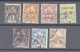 Canton  :  Yv  1-8  (o)   Sauf 4 - Used Stamps