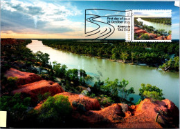 (2 R 28) Australia River (posted Within Australia) Maxicard - Maximumkarten (MC)