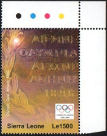 SIERRA LEONE 2004 - ATHENS 2004 OLYMPIC GAMES - OLYMPIC GOLD MEDAL - MINT - G - Sommer 2004: Athen