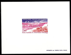 F.S.A.T.(1995) SODAR Station. Deluxe Sheet. Scott No 206, Yvert No 199. - Imperforates, Proofs & Errors