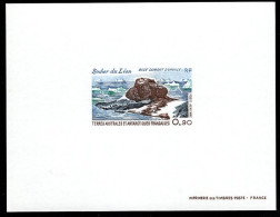 F.S.A.T.(1979) Lion Rock. Deluxe Sheet. Scott No C57, Yvert No PA57. - Imperforates, Proofs & Errors