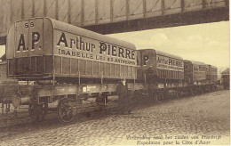 Antwerpen  Verzending Naar Het Zuiden Van Frankrijk Expedition De Wagon Pour La Cote D'azur  Arthur Pierre - Antwerpen