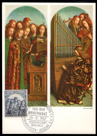 GERMANY (BERLIN)(1952) Singing Angels. Maximum Card With First Day Cancel. Scott No 9NB5, Yvert No 659. - Maximum Cards