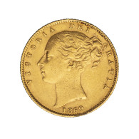 Royaume-Uni Souverain Victoria 1869 Londres - 1 Sovereign