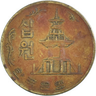 Monnaie, Corée, 10 Won, 1972 - Korea, South
