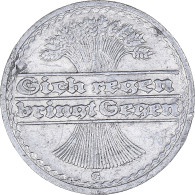 Monnaie, Allemagne, 50 Pfennig, 1920 - 50 Rentenpfennig & 50 Reichspfennig