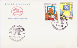 Europa CEPT 1995 Italie - Italy - Italien FDC1 Y&T N°2110 à 2111 - Michel N°2383 à 2384 - 1995