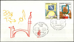 Europa CEPT 1995 Italie - Italy - Italien FDC4 Y&T N°2110 à 2111 - Michel N°2383 à 2384 - 1995