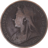 Monnaie, Grande-Bretagne, Penny, 1896 - D. 1 Penny