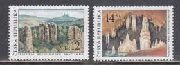 Czech Rep. 2003 - Rock Formations, Mi-Nr. 355/56, MNH** - Neufs