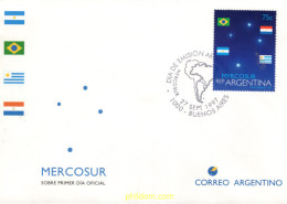 703942 MNH ARGENTINA 1997 MERCOSUR - Neufs