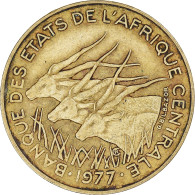 Monnaie, États De L'Afrique Centrale, 10 Francs, 1977 - República Centroafricana