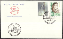 Europa CEPT 1998 Italie - Italy - Italien FDC1 Y&T N°2290 à 2291 - Michel N°2554 à 2555 - 1998