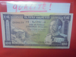 ETHIOPIE 100$ 1966 Circuler Belle Qualité (B.29) - Etiopia