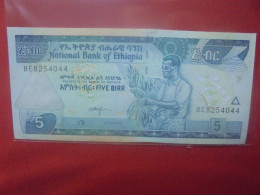 ETHIOPIE 5 BIRR 2000(2008) Circuler (B.29) - Etiopia