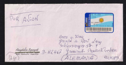 Argentina 2005 Airmail Cover BARLLOCHE Patagonia X GARMISCH Germany Label - Storia Postale