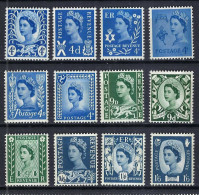 GRANDE BRETAGNE Ca.1965:  Les  Y&T 423-434 Neufs** - Used Stamps