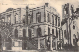 BELGIQUE - Battice - Maison Communale Et L'église - Carte Postale Ancienne - Sonstige & Ohne Zuordnung