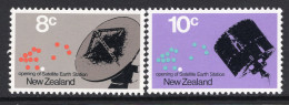 New Zealand 1971 Opening Of Satellite Earth Station Set MNH (SG 958-959) - Unused Stamps