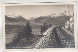 C9361) Mittenwaldbahn - Blick Nach ZIRL - Bahnstrecke 1942 - Zirl