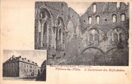 BELGIQUE - Villers La Ville - L'Intérieur Du Réfectoire - Carte Postale Ancienne - Villers-la-Ville