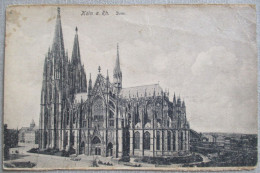 GERMANY DEUTSCHLAND KOLN COLN AM RHEIN CATHEDRAL DOM POSTKARTE POSTCARD ANSICHTSKARTE PHOTO CARTE POSTALE CARD PC CP AK - Langen