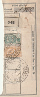 RICEVUTA PACCO POSTALE - 1920 - Pacchi Postali